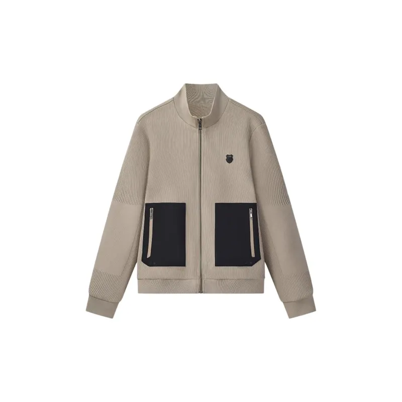 KSWISS Jackets & Coats Men's Milk Tea Brown-2