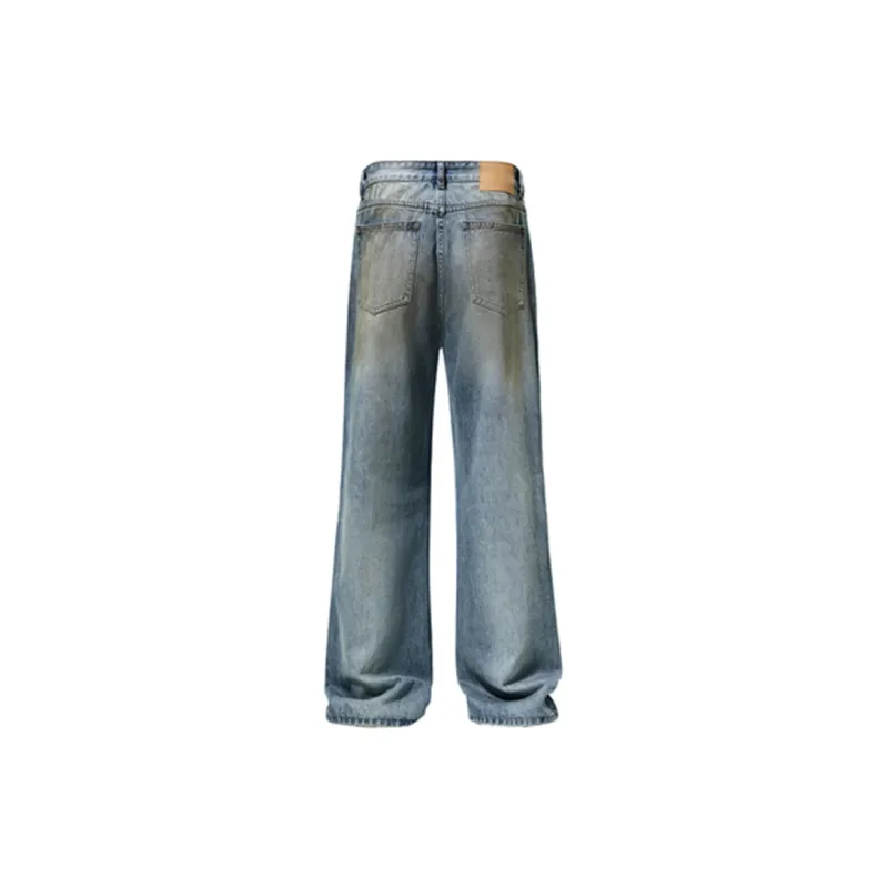 EVBD Jeans Unisex Dirty Dyed Blue-1