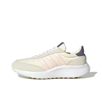 Adidas RUN 70s Anti Slip Wear Resistant Low Top Casual Running Shoes Women's Ecru