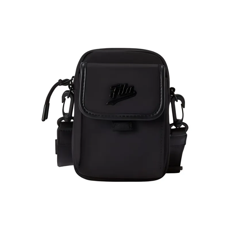 FILA FUSION Fabric Crossbody Bag Shoulder Bag Mini Unisex Pitch Black-0