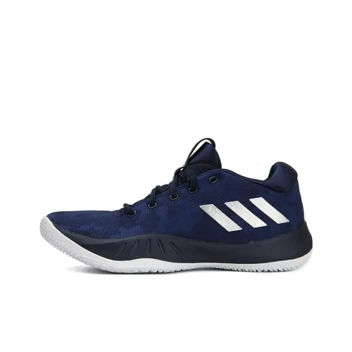 Adidas Nxt Lvl Spd Vi Anti-Slip Wear-Resistant Low-Top Basketball Shoes Men's Blue