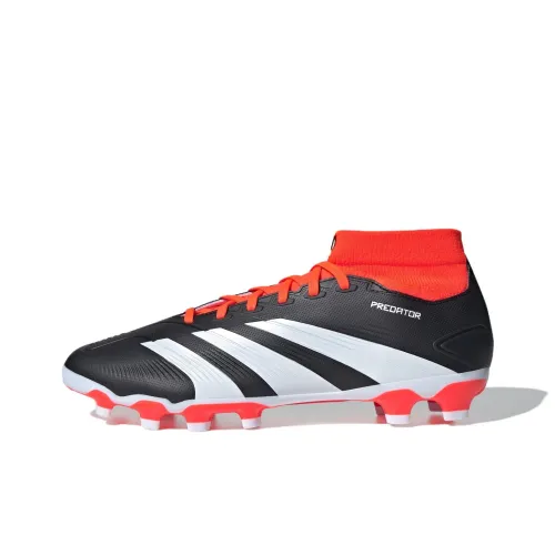 Adidas PREDATOR 24 Anti-Slip Wear-Resistant Soccer Shoes Men's Black
