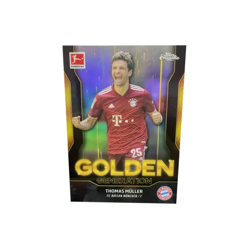 Topps Bundesliga CHROME Special Card Germany Bayern Munich Thomas Müller Player Card Product Access Sports Cards 1 Pc