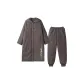 Ginkgo Embroidery Men's Down Clothing Sets