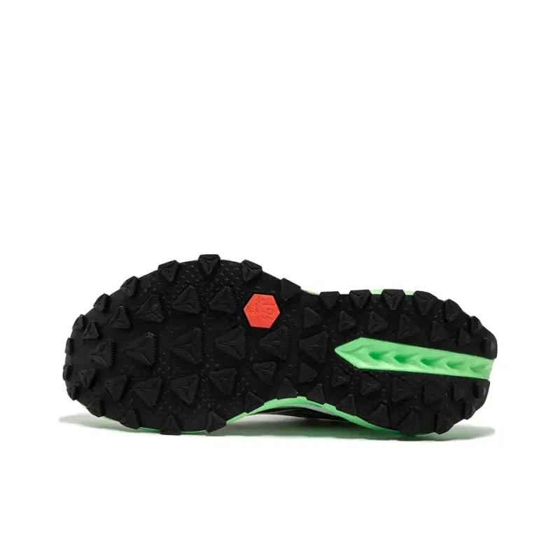 361° Anti Slip And Wear Resistant Breathable Low Top Casual Running Shoes Men's White Green-4