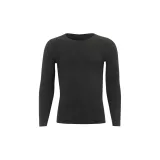 Dark Charcoal Gray Thermal Underwear Tops[7A Antibacterial]