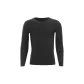 Dark Charcoal Gray Thermal Underwear Tops[7A Antibacterial]
