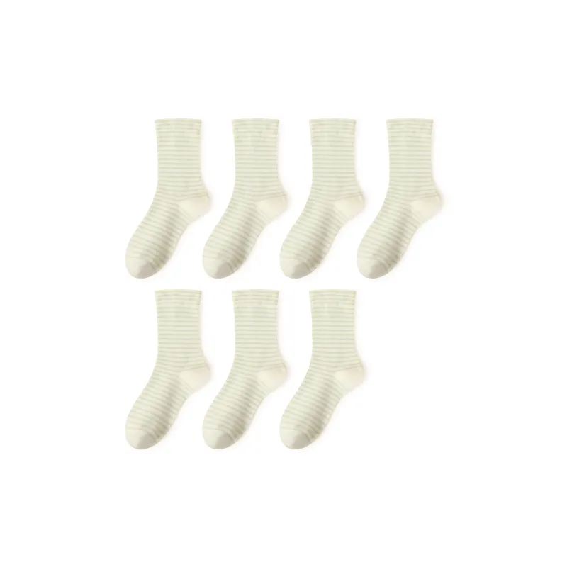 MIIOW Trend Party Series Mid Calf Socks Women's Combo Set-4