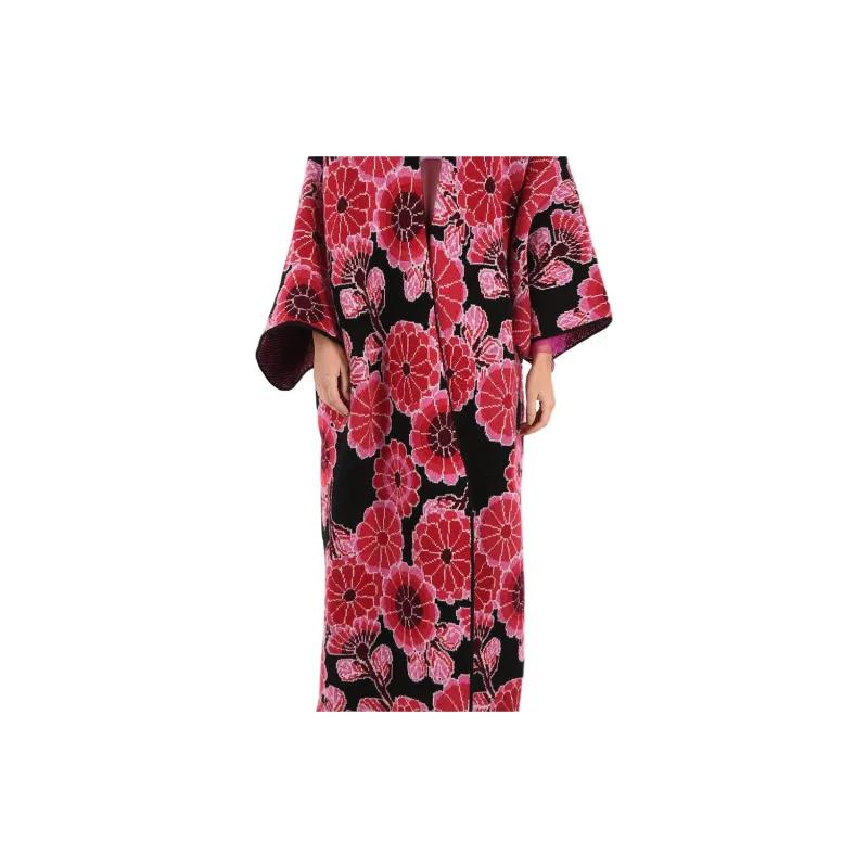 Balenciaga Coat Loose Fit Women's Red-4