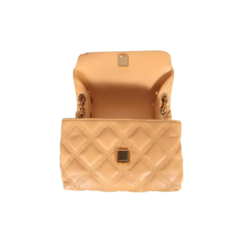 TORY BURCH Fleming Sheepskin Chain Bag Crossbody Bag Shoulder Bag Women's Jackfruit Yellow-6