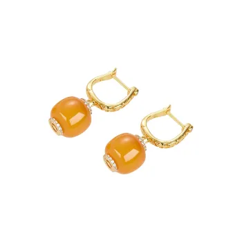 Honglangji Beeswax Earrings Women's