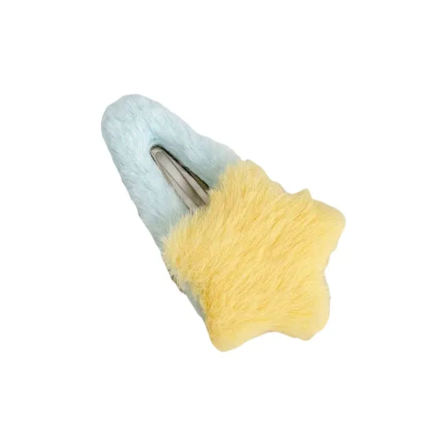 Water Jade Fabric Hair Clips Women's-6