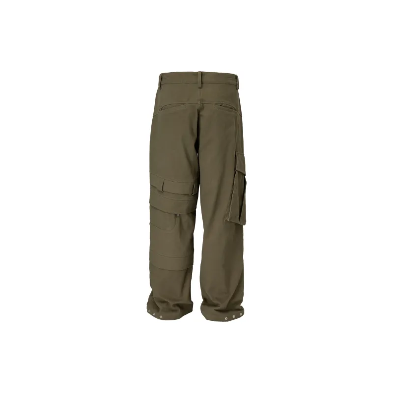 FIRE 2 COLD EGO Casual Pants Men's Khaki-1