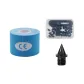 Boxed Carbon Black Tip Nails (Set of 34 Pcs+Nail Pullers)+Muscle Tape Blue 5CM*5M