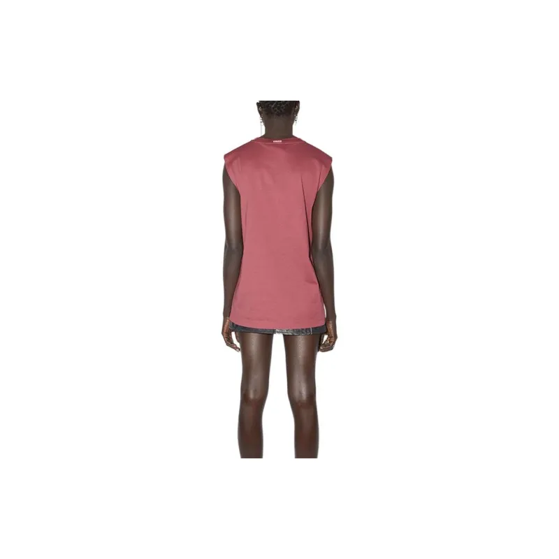 Acne Studios Tank Tops Unisex Padauk Red-2