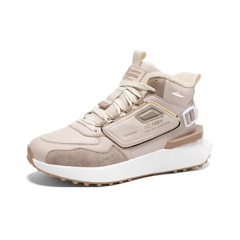 Kuding Waterproof And Warm Mid Top Casual Shoes Men's-7
