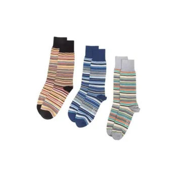 Paul Smith Striped Three Pack Socks