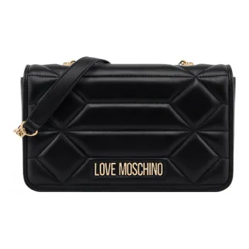 LOVE MOSCHINO Sheepskin Camera Bag Portable Crossbody Bag Shoulder Bag Women's Black