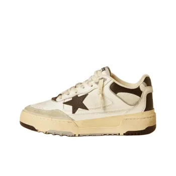 Golden Goose Forty2 Low-Top Skateboard Shoes Men's Beige