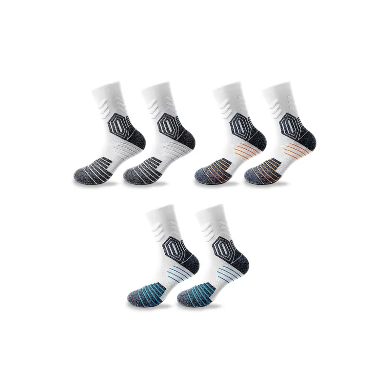 JIAZINI Basketball Socks Men's 3 Pack-0