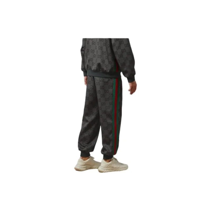 GUCCI Jumbo Gg Jogging Pant With Web-2