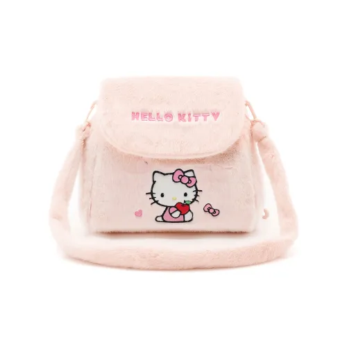 Sanrio Hello Kitty Polyester Double-Shoulder Shoulder Bag Crossbody Bag Regular Women's Pink