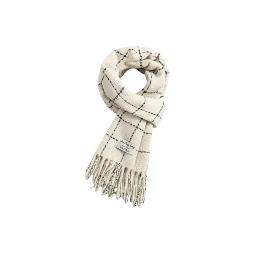 Youyoulan Faux Cashmere Knit Scarves Unisex