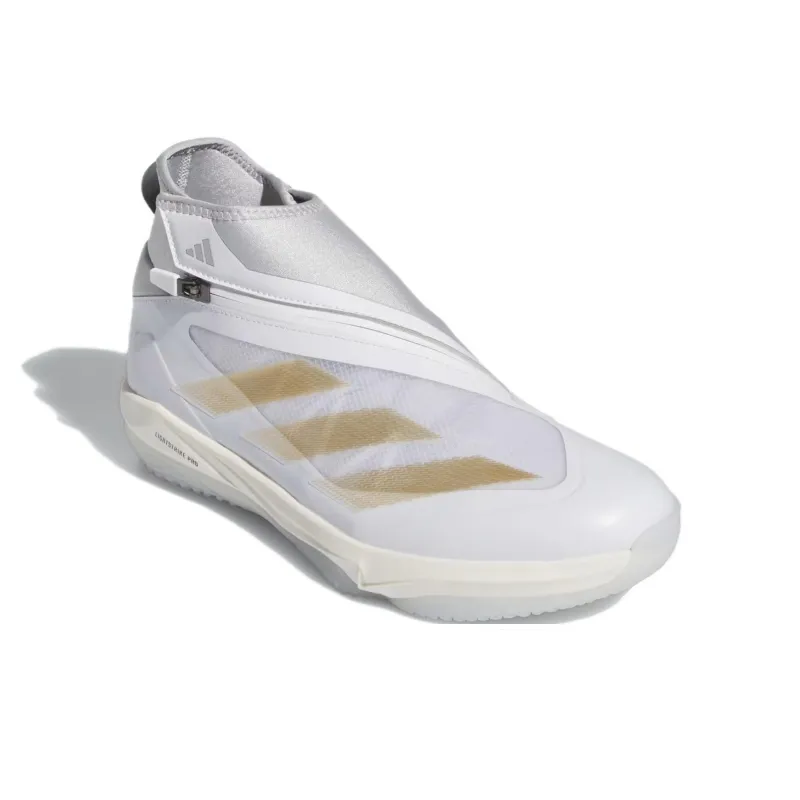 Adidas Adizero Impact+ Turf Trainer Cloud White Gold Metallic Team Light Grey-2