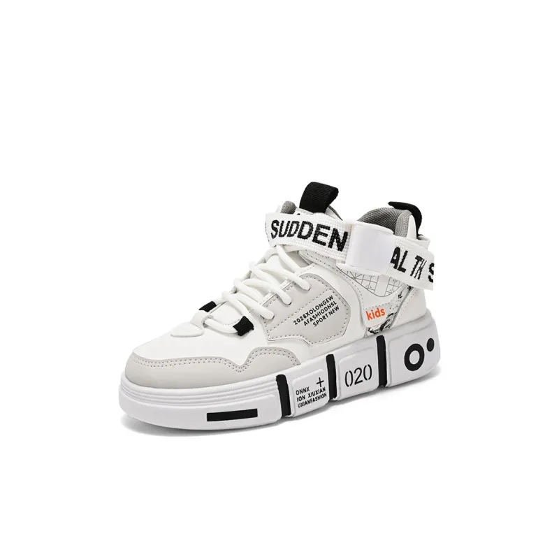 ROBINHOOD Slip Resistant Mid Top Kids' Skateboarding Shoes Kids'-7