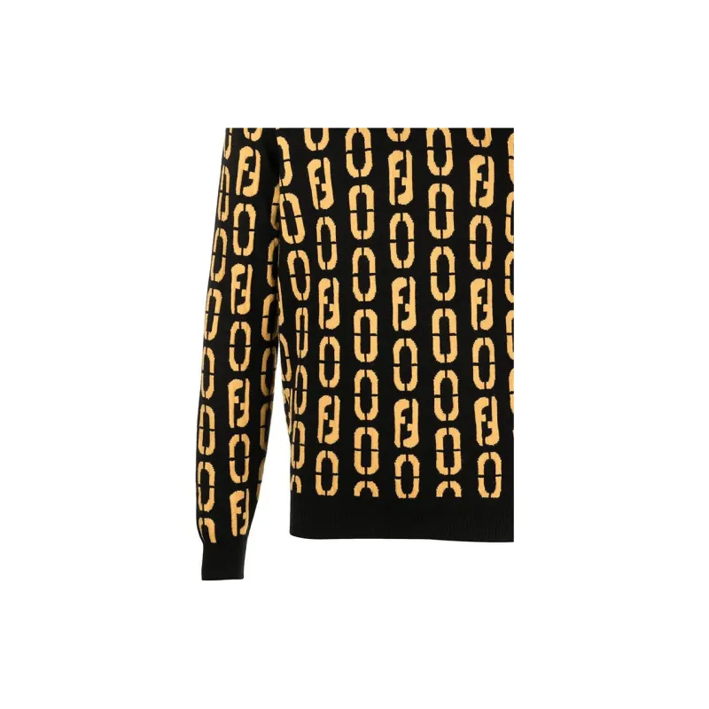FENDI SS22 Sweater Men's Yellow-6