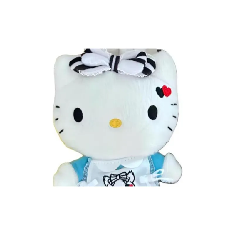 Sanrio Hello Kitty 50th Anniversary Limited 2010 Alice Dolls Plush Pendant Small Size Tall-2