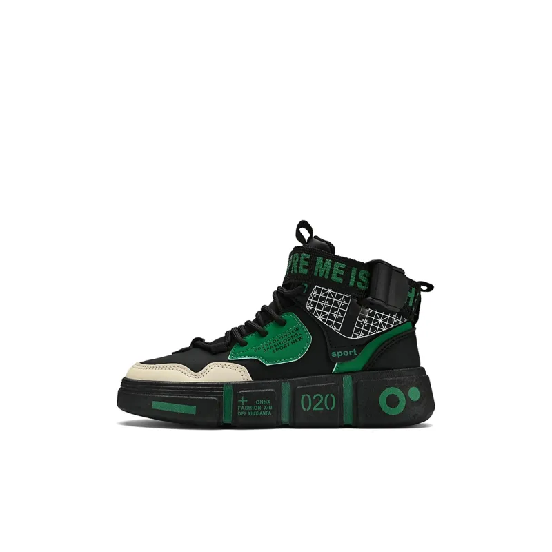 ROBINHOOD Slip Resistant Mid Top Kids' Skateboarding Shoes Kids'-0