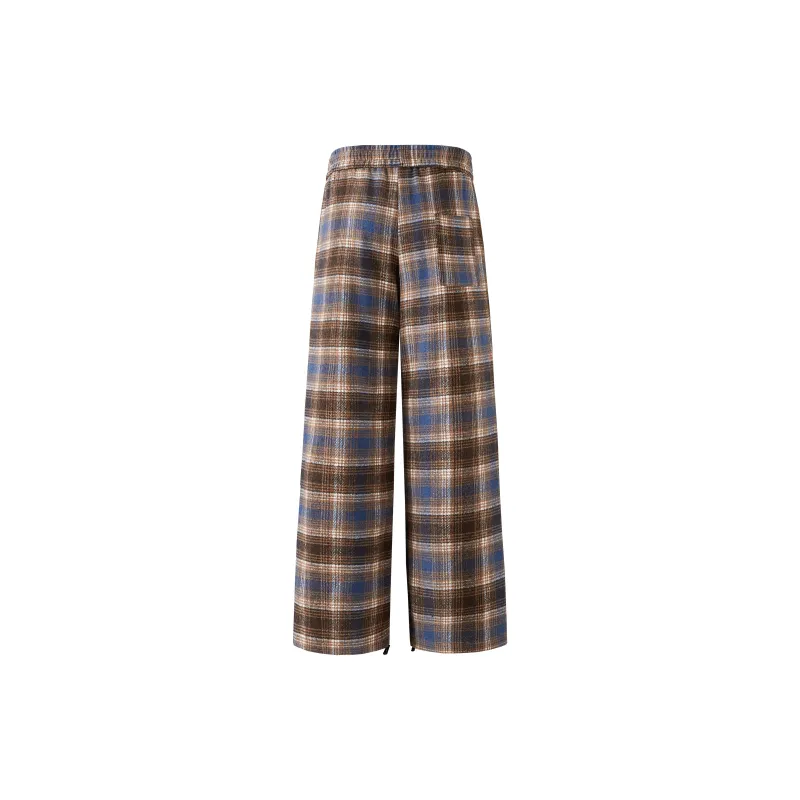 XIXN Casual Pants Unisex Coffee-4
