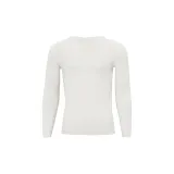 Dawn White Thermal Underwear Tops[7A Antibacterial]