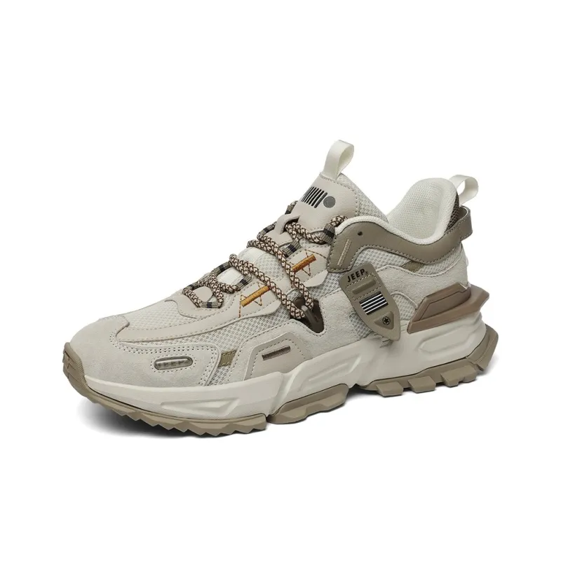 JEEP SPIRIT Height Increasing, Lightweight, Breathable, Slip Resistant Low Top Chunky Sneakers Men's-2