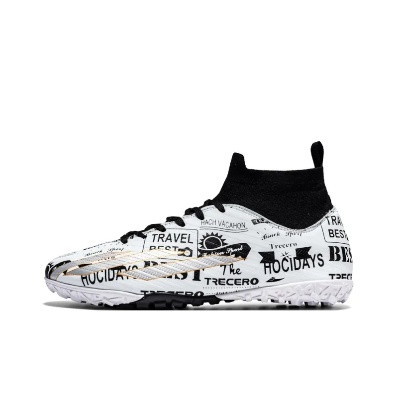 Kuding AG Rubber Short Studs TF Rubber Broken Studs Natural Ground Slip-Resistant Soccer Shoes Unisex-5