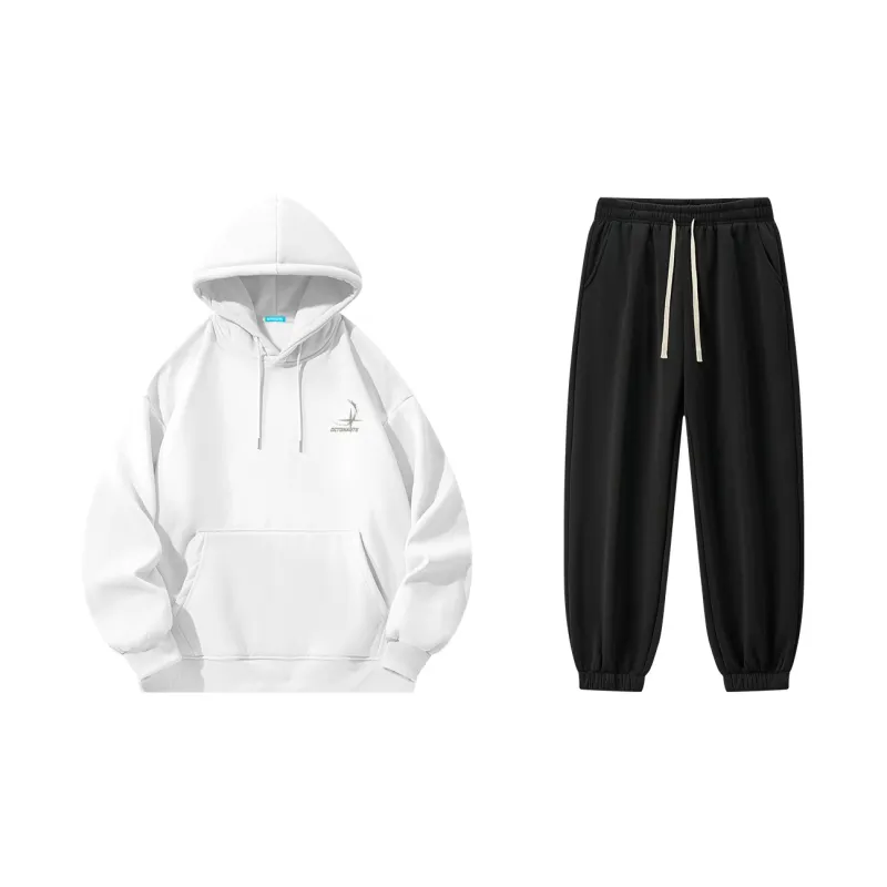 Small Columns Under The Sea Sweatshirt Set Unisex-1