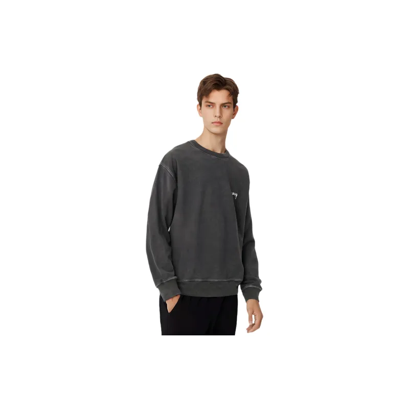 Stussy Smooth Stock Pigment Dyed Crew-2