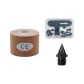 Boxed Carbon Black Tip Nails (Set of 18 Pcs+Nail Pullers)+Skin Tape 5CM*5M