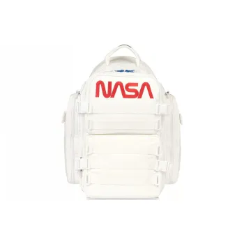 Balenciaga NASA Collaboration Nylon Backpack Men's White