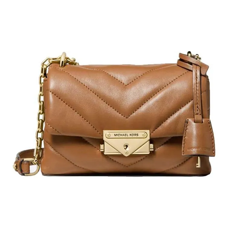 MICHAEL KORS MICHAEL KORS Handbag Collection Cece Leather One Shoulder Handbag Crossbody Bag Women's Brown-0
