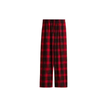 H&M Pajama Pants Women's Red/Plaid