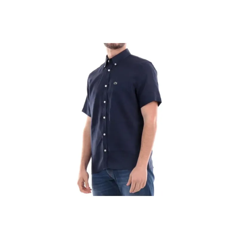 LACOSTE Embroidered Logo Short sleeve Shirt-2