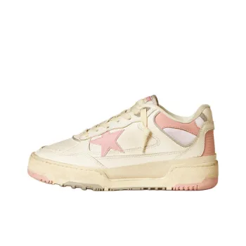 Golden Goose Forty2 Low-Top Skateboard Shoes Women's White Pink