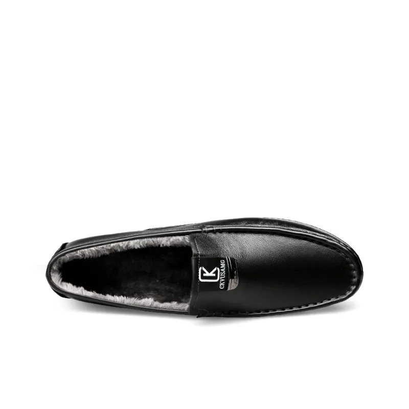 CKVUSAMG Beanie Shoes Men's Black-5