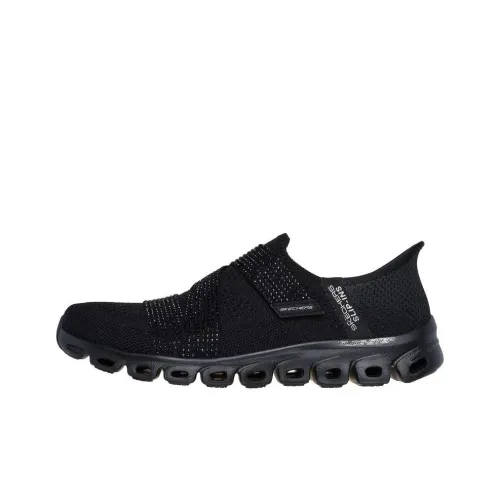 Skechers Slip Ins Anti Slip Wear Resistant Low Top Casual Shoes Women's Black