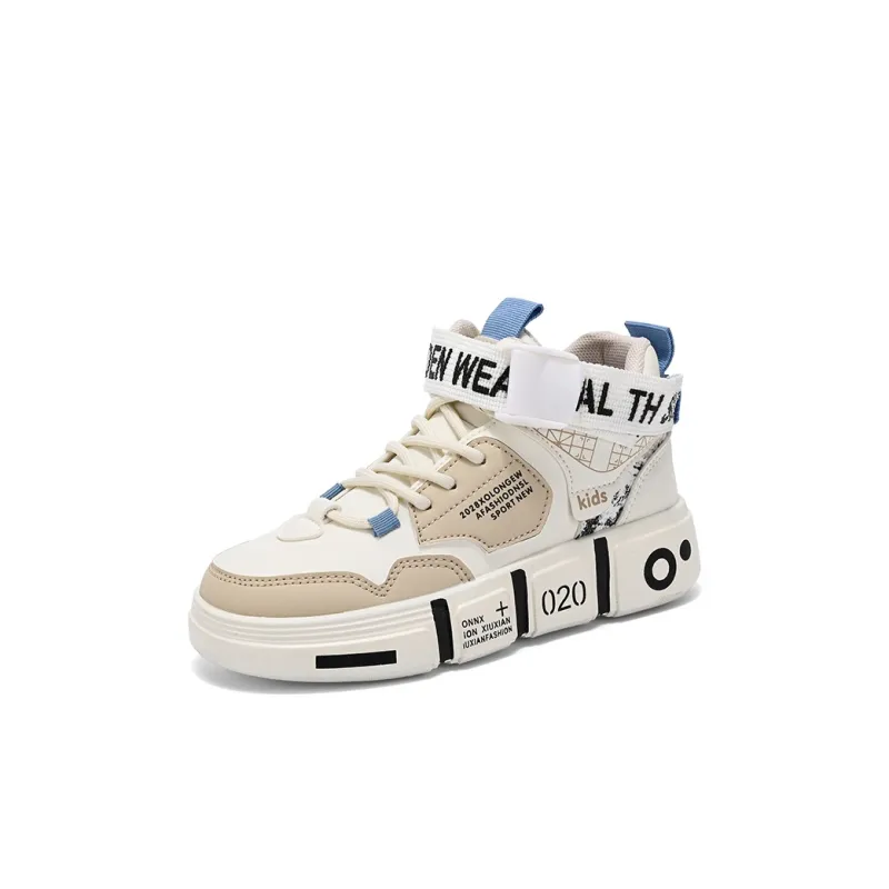 ROBINHOOD Slip Resistant Mid Top Kids' Skateboarding Shoes Kids'-5