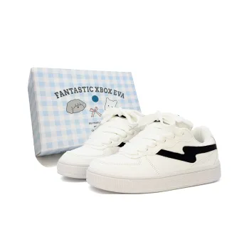 FANTASTIC XBOX Slip Resistant Low Top Skateboard Shoes Women's