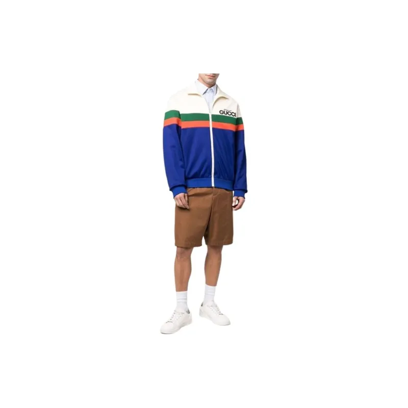 GUCCI Logo Print Track Jacket-1