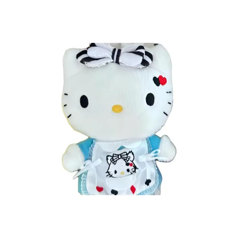 Sanrio Hello Kitty 50th Anniversary Limited 2010 Alice Dolls Plush Pendant Small Size Tall-1